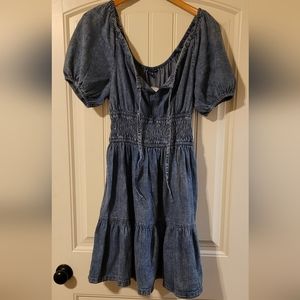 Denim dress